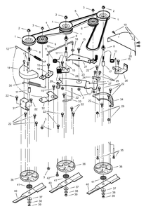 Part Location Diagram of 094644E700 Murray DISCONTINUED